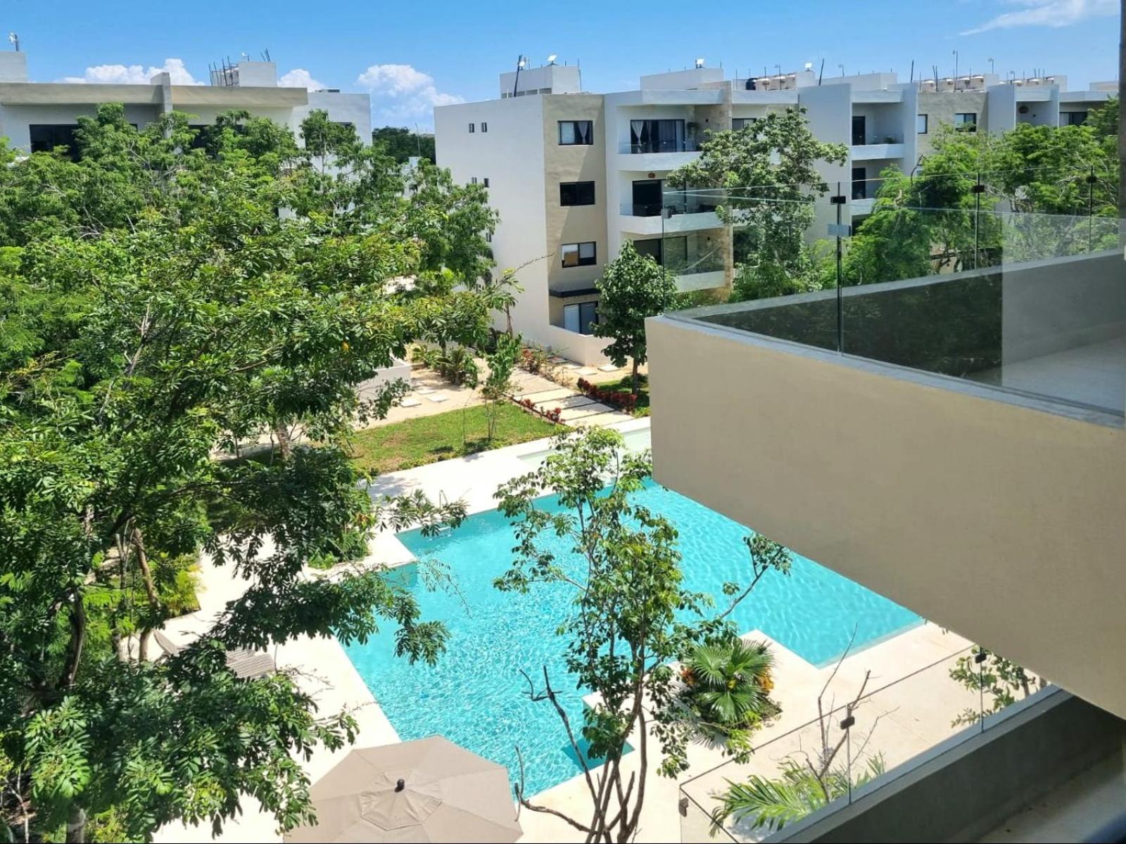 Encantador Departamento Con Vista A La Piscina Y A 10 Minutos De La Playa!