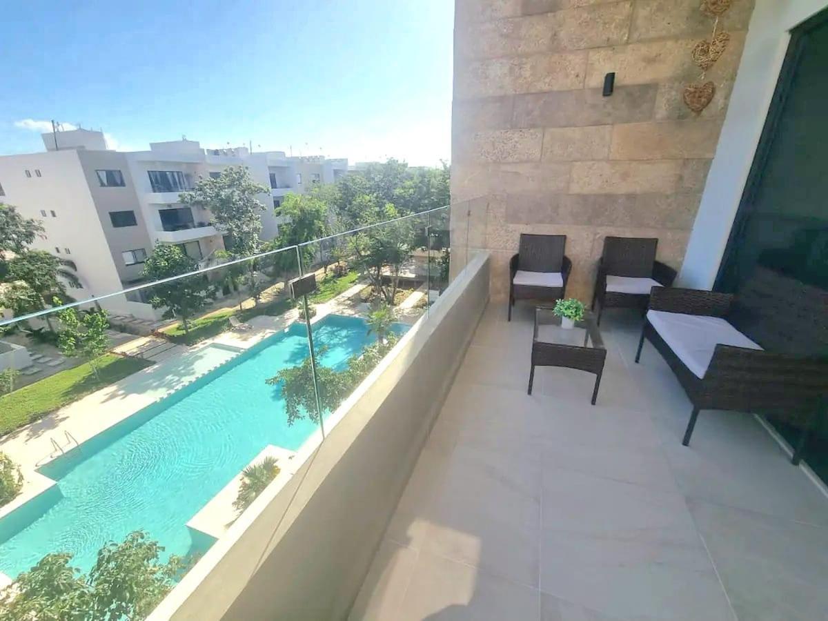 Apartamento Encantador Departamento Con Vista A La Piscina Y A 10 Minutos De La Playa! *