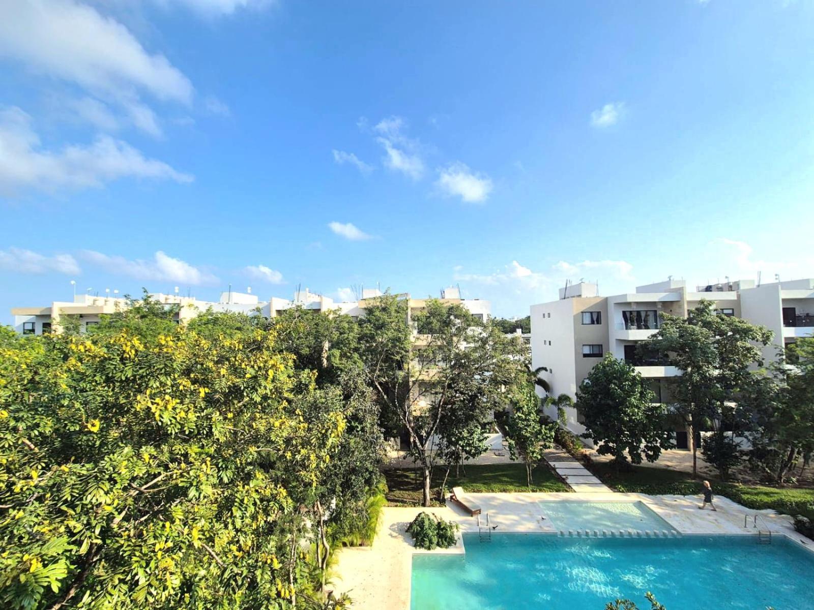 Encantador Departamento Con Vista A La Piscina Y A 10 Minutos De La Playa!